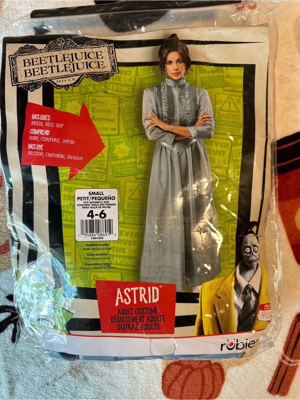 Rubie's Beetlejuice "Astrid" Women's Costume Dress - size small